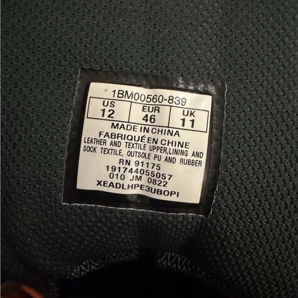 Patrick Ewing 33 HI Sneakers Orange Navy Gum Sole Size 12 Retro High Top - Picture 5 of 7